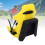 Foldable Plastic Baby Doll Bike Seat with Adjustable Strap - Yellow 15