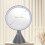 23cm Cordless LED Makeup Mirror, 3 Color Temperatures, Stepless Dimming, Gray 11
