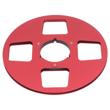 4-Loch-Rot 10,5" Aluminium-Aufwickelspule für Tonbandgeräte