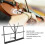 Portable Metal Folding Sheet Music Stand Adjustable Desktop Holder 5