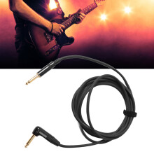 Electric Guitar Silent Cable 3m Noise Reduce Elbow Plug Music Cord