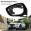 Protective Black Rearview Mirror Frame Mazda CX5 CX-3 Right Side 3