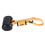 Recogedor de excrementos multifuncional 11,533 cm Amarillo/Negro 3