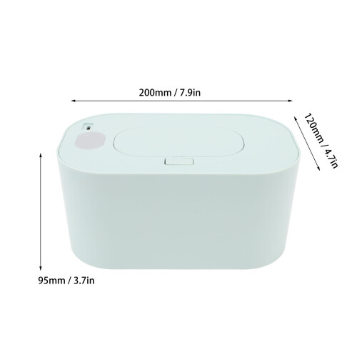 Chauffe-lingettes pour bébé à température intelligente, alimenté par USB, ABS 1