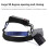 Linterna frontal solar de 2700 lm, 800 mAh, 13.9 oz IPX4 11