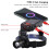 Linterna frontal solar de 2700 lm, 800 mAh, 13.9 oz IPX4 13