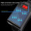 Linterna frontal solar de 2700 lm, 800 mAh, 13.9 oz IPX4 12