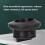 Scarico di ponte in ABS, sigillo triplo, scupper nero 4