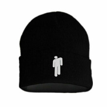 (Black)Billie Eilish Beanie Hot Topic Knit Hat Stretchy Cap Women Men Cosplay Knit Hat