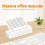 Thermal Printer Paper Roll A4 Multi-Purpose Portable for Office School Home 50m 9