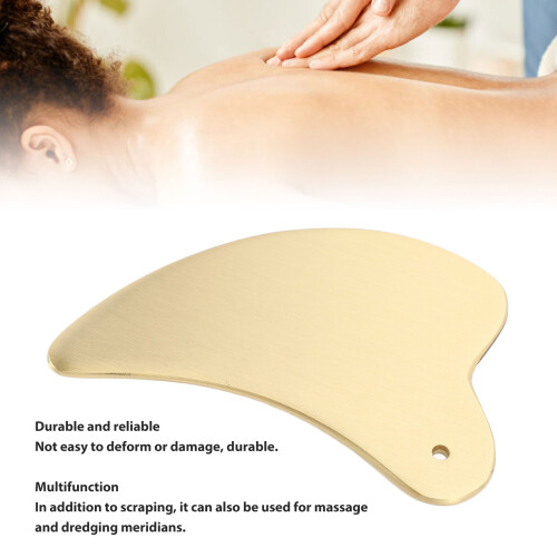 Planche gua sha en cuivre pour le visage outil de lifting 2
