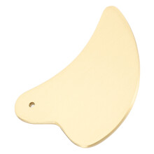 Kupfer-Gua-Sha-Gesichts-Schaber, tragbares Scraping-Werkzeug