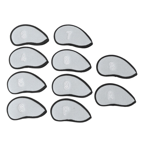 Set di copricapi da 10 pezzi - Taglia unica, rete in nylon grigio 1