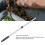 Durable Aluminum Alloy 2-8.2ft Extendable Roof Gutter Cleaner Pole 3