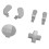 Metall-Thumbsticks-Set für Elite Series 2 Silber 1