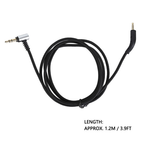 Cable de reemplazo P7 de 1,2 m OFC con enchufe chapado en oro 1