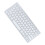 Clavier Bluetooth espagnol 78 touches 2xAAA argent et blanc 10