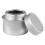 Mini-Aluminium-Alkoholkocher -65x52mm, Schwarz 5