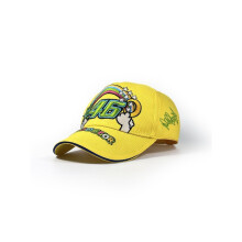 (Yellow)Baseballmütze Valentino Rossi Autorennen bestickt für Freizeitkleidung im Freien