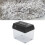 Mini-USB-Schredder A6, 2-Blatt, 4,84 Zoll Einzug, Schwarz 15