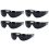 5 piezas de gafas de eclipse solar ABS para niños - Portátil 14
