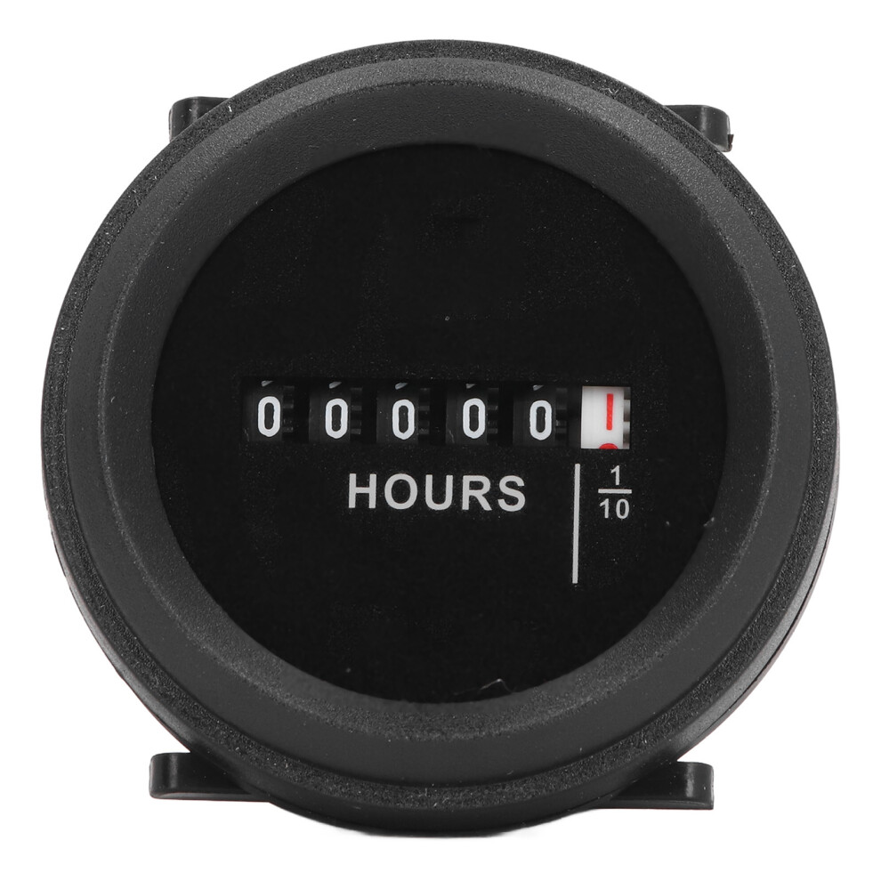 High Accuracy Quartz Hour Meter For Engines 6Â80Vac Dc Durable & Easy Install 7671335307602