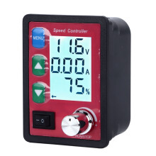 DC 6–55 V 15 A Motordrehzahlregler mit LCD-Display