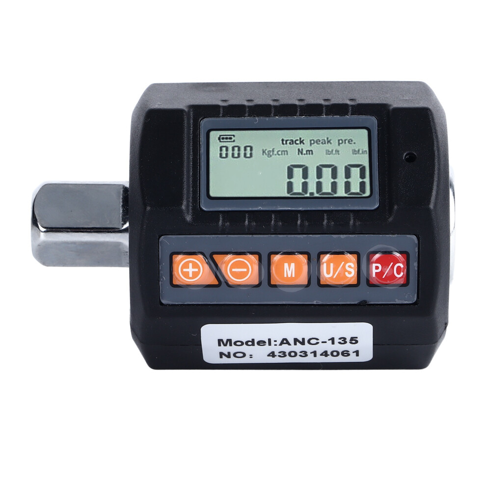 Digital Torsion Wrench Adapter 135N.m 4 Units, Backlit Display 7901335310372