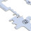 Set da 2 Adattatori Postfix CPU V1 per console 360 Slim 7