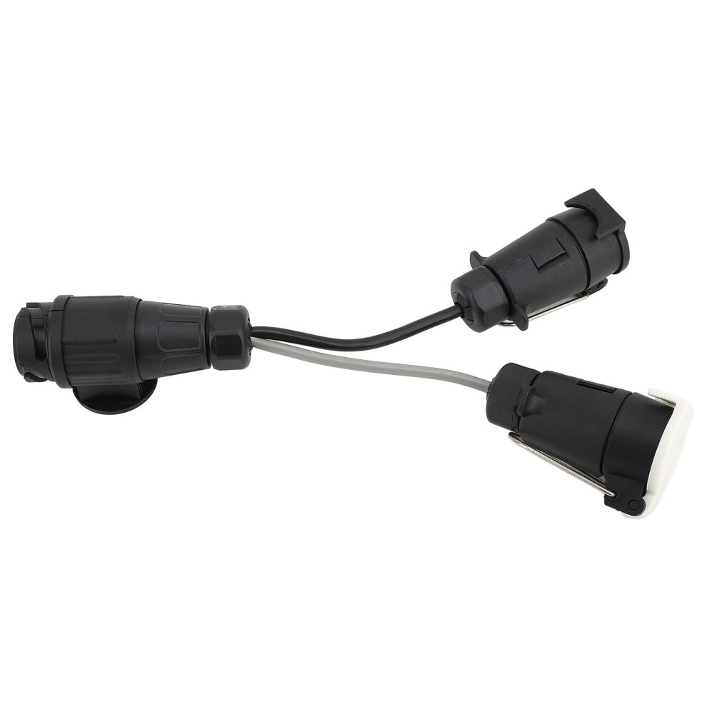 13 Pin To Twin 7 Pin Towing Adapter Extension Cable 12V For Car Trailer 5091335312819