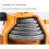 Spring Scale Retractable Tool Holder High Load Capacity Hanging Tools Safe Efficient Tool Management 2