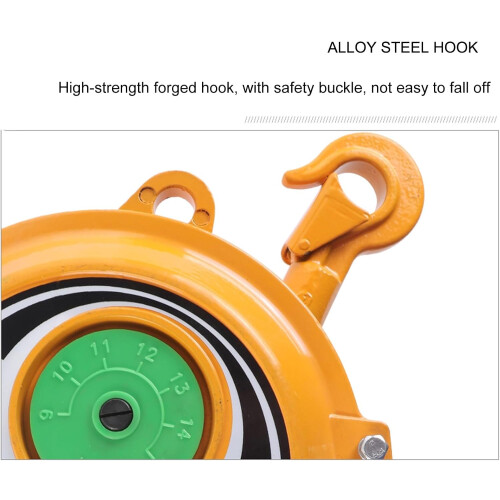 Spring Scale Retractable Tool Holder High Load Capacity Hanging Tools Safe Efficient Tool Management 2