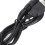 10 pezzi di cavi di ricarica per controller PS3 da 3,3 piedi, nero, USB 8