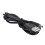 10 pezzi di cavi di ricarica per controller PS3 da 3,3 piedi, nero, USB 12