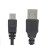 10 pezzi di cavi di ricarica per controller PS3 da 3,3 piedi, nero, USB 6