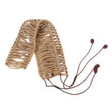Tambour à lamelles enveloppé de corde tressée 12 pouces naturel