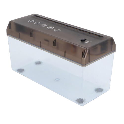 220mm Eingangs-USB- oder Batteriestreifen-Schredder für Büro, Schule und Zuhause