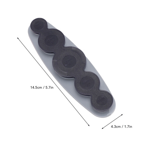 Gabarit de couture extensible en aluminium à 8 têtes 16x7.7cm 1