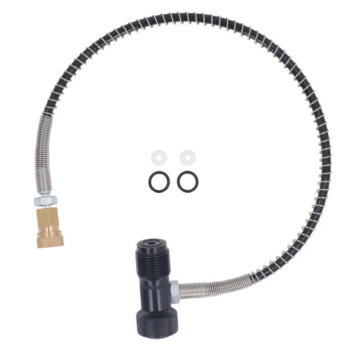 G5/8 Schnellfülladapter 6,8 L Silbernes Aluminium 2