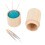 Boîte à épingles de grande capacité, 8,5  4 cm, bleu-vert 15