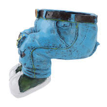 Pants Vaso per fiori in resina - Capacità 585g, 20.64oz