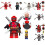 (Deadpool C)Bausteine Spielzeug Venom Deadpool Mini Figur Tasche Geschenk Kinder 8