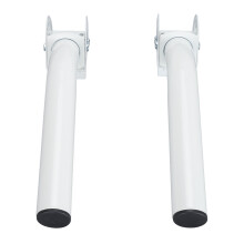 2er Set V2 Antennenmast-Montagesatz, Weiß, 160