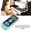 Metronomo digital 1200mAh ABS, 40-208 BPM, LED 8