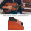 Riposo per manico di chitarra, mogano, multi-strumento 5