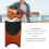 Riposo per manico di chitarra, mogano, multi-strumento 4