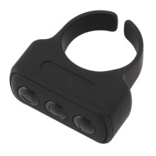 Contrôleur d’anneau Bluetooth 25 mAh Noir Taille unique