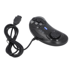 Pad Genesis noir petit à 9 broches 16 bits Plug & Play
