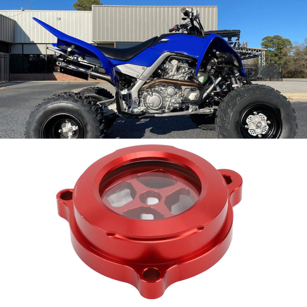 Oil Filter Cover Aluminium Cnc Machined Guard For Raptor 700 700R Red 8121335333891