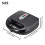 Multi-Function Waffle Maker 6 in 1 750W Double-Sided Non-stick Plates 10